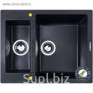 Мойка Zigmund & Shtain RECHTECK 600.2 Тёмная скала