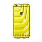 Желтый силиконовый чехол для iPhone 6/6S Stains Case 