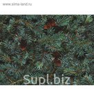 Стеклянный фартук закаленное стекло М1 "Ель", 600х800х4