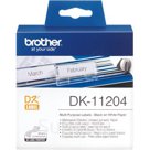 Самоклеящиеся этикетки Brother DK11204
