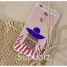 Чехол-накладка для iPhone 6/6s "Beach Girl" 