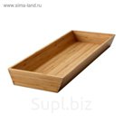 Лоток для кухонных принадлежностей, бамбук ВАРЬЕРА
