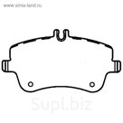 Колодки тормозные Friction Master CMX872