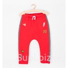 Брюки спортивные размер 80 цвет Красный