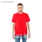 Футболка поло мужская арт.PM0110301031StandartL, цвет красный, р-р 52-54 (XXL)