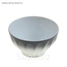 Салатник 530 мл "Изобилие", цвет серый