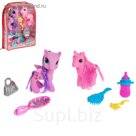 Игровой набор "Ляля пони", в наборе 2 пони, с аксессуарами
