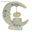 Аромалампа "Месяц" белая, микс