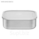 Контейнер квадратный с пластиковой крышкой 3,68 л