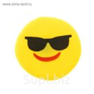 Мягкая игрушка-магнит "Смешная мордочка", смайлик, виды МИКС