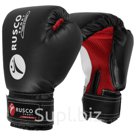 Перчатки боксерские RUSCO SPORT кож зам 10 Oz черные