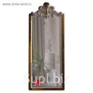 Зеркало в раме Corona № 5 Gold White, 700 × 75 × 1725 мм
