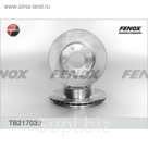 Диск тормозной передний Fenox TB217039