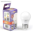 Лампа светодиодная Jazzway, G45, E27, 7 Вт, 520 Лм, 3000 K, PLED-SP