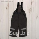 Полукомбинезон для мальчика, рост 98 см, цвет тёмно-серый 11-202М_М