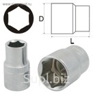 Головка торцевая AIST, 21 мм, 3/8", 6-гранная