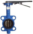 Затвор дисковый DN 100 AISI 304 трехпозиционный p/c