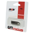 USB накопитель IRON Selection металлический 8 Gb с креплением