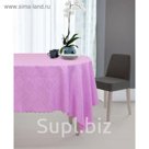 Скатерть "Этель" Орхидея 140х220 см, 100% п/э