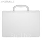 Портфель-кейс А4, прозрачный