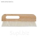 Щетка для разглаживания обоев Hobbi, 300х25 мм, ручка дерево, искусственная щетина