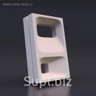 Блок 3D для перегородок "Модуль Квадро"