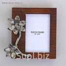 Фоторамка из мангового дерева "Флёр" 10х15 см