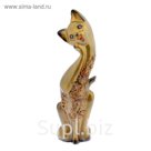 Копилка "Кошка" 50см золотая