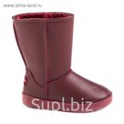 Угги женские Sb арт. B2301-5-39 (бордовый) (р. 39)