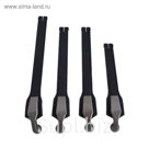 Стрепы к мотоботам Fox Instinct Strap Kit Black к-т 4 шт.