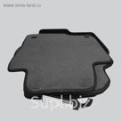 Коврики в салон для Peugeot 1007 3-дв. минивэн 2005-2010, 4 шт., текстиль "Comet-Lux", серый   25610