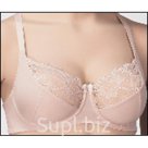 Бюстгальтер мягкий женский PN-104-1
 Состав: 70%полиэстер 15%полиамид15%эластан; Корсетное белье; Цвет: серебристый пион. ; Обхват: E; Размер: EUR -