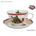 Чашка с блюдцем, в подарочной упаковке, 200 мл