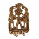 Подвеска Альви Светлый мальчик H 42 мм L 26 мм латунь