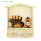 Крючки декоративные "Тележка с лимонами"