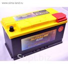 Аккумуляторная батарея ALPHALINE 580800 80 А/ч - 6 СТ АПЗ AGM, обратная полярность