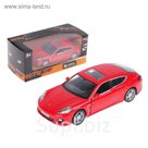 Машина инерционная Porsche Panamera Turbo, красная, масштаб 1:32
