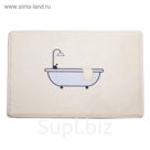 Коврик для ванной "Ванна"