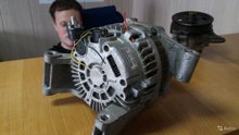 Генератор на Mazda 3 LF 2.0