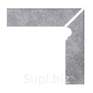 Плинтус ступени правый Roccia 840 grigio