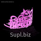 Диадема на гребешке "Звезда вечеринки"