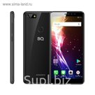 Смартфон BQ S-5500L Advance LTE Black 18:9. 5,45" IPS,1440*720, 16Gb, 2GbRAM,черный