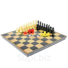 Настольная игра 2 в 1 Атели нарды шахматы доска пластик 30х30 см