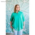 Блузка женская Vera Nicco 1677, размер 48(L), рост 168, цвет мятный