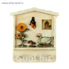 Крючки декоративные "Утёнок в саду"