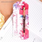 Ручка "Ты очаровательна!", на открытке