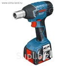 Аккумуляторный ударный гайковерт Bosch GDS 14,4 V-LI (06019A1T06), 14.4 В, 2х4 Ач