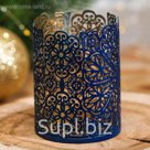 Подсвечник сувенирный Индия "Кружевной"