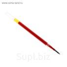 Стержень гелевый красный, 0,5мм, d-5мм, L-110мм, для автоматической гелевой ручки