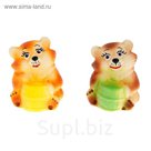 Резиновая игрушка "Медвежонок", МИКС